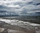 Plaj Baltık Denizi